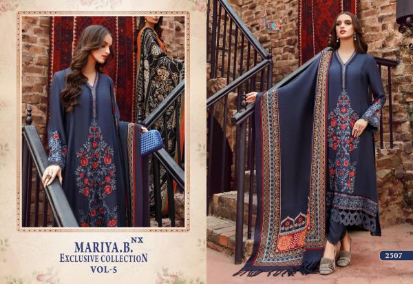 Shree Mariya B Exclusive Collection Vol 5 Nx Chiffon Dupatta Pakistani Suit